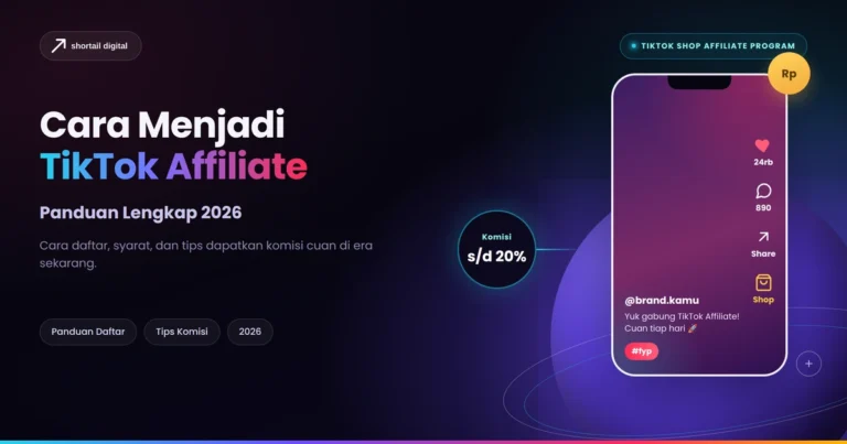 Ilustrasi cara menjadi TikTok affiliate untuk mendapatkan komisi dari TikTok Shop